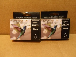 2 - 252XL Epson Premium Ink Cartridge Black Ink - Picture 1 of 12