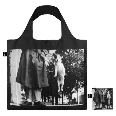 RAREWAVES Loqi Magnum Photos Elliott Erwitt Dog Jumping Recycled Bag NEU