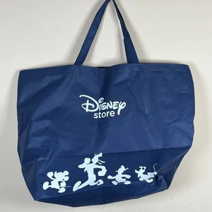 Disney Store Mickey Mouse Goofy Donald Duck Pluto XL Shopper Tote Shopping Bag - Picture 1 of 4