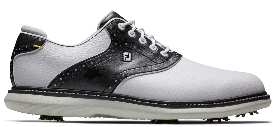 Новый FootJoy FJ традиции очищенные туфли белый/черный/серый средний 7,5 (предыдущий - Изображение 1 из 1