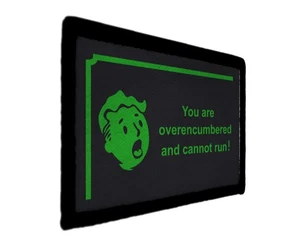 Overencumbered Cannot Run Fallout Patch Sew on [sub] - Bild 1 von 1