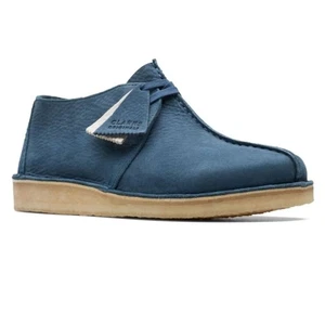Clarks Originals Desert Trek blu nabuk uomo taglia 12 - Foto 1 di 9