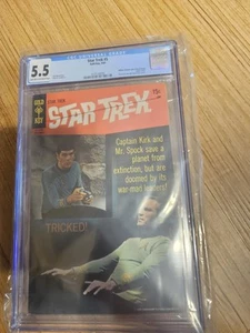 Star Trek Gold Key Comic Book #5 CGC Graded 5.5 1969 - Picture 1 of 3