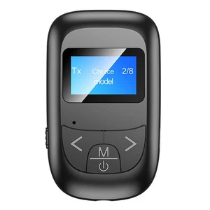 Rechargeable 2 in 1 Bluetooth 5.0 Adapter Wireless Audio Transmitter Receiver c - Picture 1 of 12