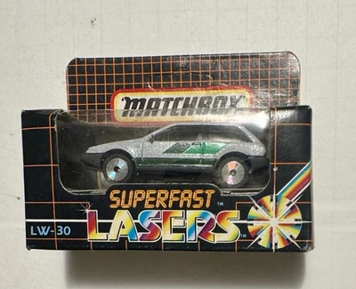 Matchbox Superfast Lasers LW-30 Volvo 480 ES NIP Unpunched 1986 Diecast Vintage - Image 1 of 4