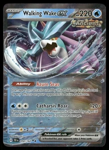 Pokemon Tcg Walking Wake ex #50 Pokemon Forze Temporali quasi nuovo - Foto 1 di 2