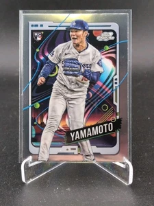 Topps Cosmic Chrome 2024 - Yoshinobu Yamamoto #125 (RC) - Imagen 1 de 2