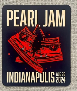 PEARL JAM : STICKER (26.08.2024) INDIANAPOLIS - Dark Matter Tour : Eddie Vedder - Bild 1 von 3