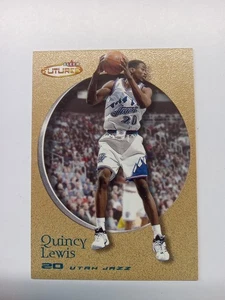 2000-01 Fleer Futures Copper #d/750 Quincy Lewis #135 Jazz ¡Envío gratuito! - Imagen 1 de 2