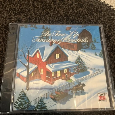 Time-Life Treasury of Christmas 2 CD Set 45 Holiday Music 1987 Brand New Sealed! - Image 1 of 2
