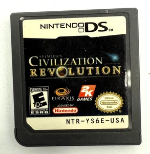 Sid Meiers Civilization Revolution DS Nintendo Cartridge Authentic - NOT TESTED - Picture 1 of 2