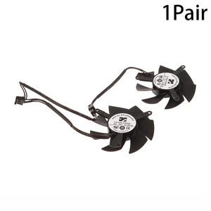 1 Pair FS1250-S2053A Video Cooler Graphics Card Fan For GTX 1650 1630 4GB - Afbeelding 1 van 11