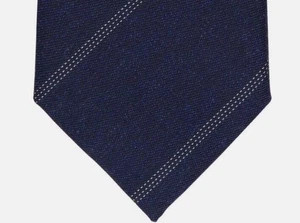 Alfani Mens Louise Stripe Navy Slim Tie Necktie 2 3/4" $55 1AFC1-3022 - Picture 1 of 3