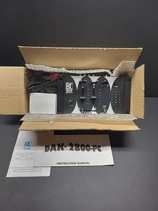 DAK 2800-PC Stereo Phono/Line Preamp Cross Fade DJ Mixer w/ Power Supply - Picture 1 of 4