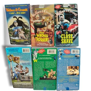 Wallace And Gromit Curse Of The Were Rabbit VHS Tapes - Picture 1 of 2