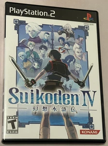 Suikoden IV (Sony PlayStation 2, 2005) *Complete & Works Great* MINT Disc - Picture 1 of 5