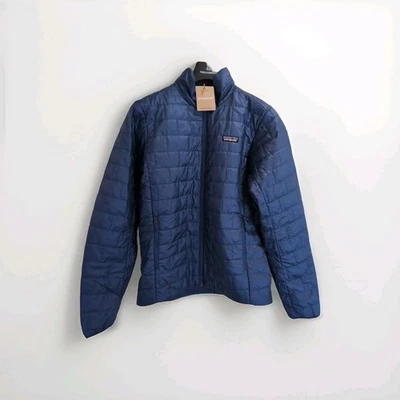 Patagonia Men's Nano Puff Jacket Clement Blue Size Small New With Tags - Image 1 of 4