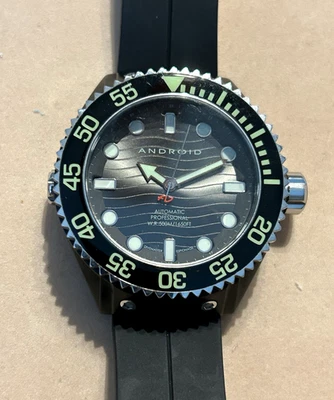 Rare- Android 576 Divemaster Espionage II Automatic Watch - Image 1 of 4