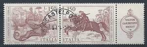 1976 ITALIA USATO CARPACCIO DITTICO - Picture 1 of 1