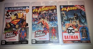 McFarlane DC Direct Page Punchers THE FLASH / SUPERMAN / FLASHPOINT BATMAN - Neu - Bild 1 von 1