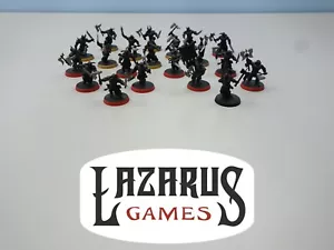 Warhammer FB Warriors Chaos AoS Blades Khorne - x20 Bloodreavers (primed) - Picture 1 of 6