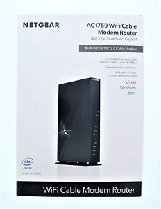 Netgear AC1750 WLAN Kabelmodem Router - Bild 1 von 4