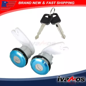 2PCS Door Lock Cylinder & Keys Set For Ford Mercury Mazda Truck SUV series - Bild 1 von 9