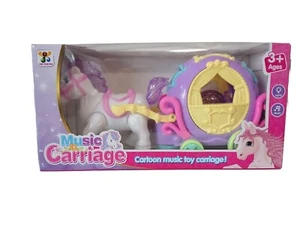 Horse Carriage With Music toy Carriage Set With Light And Music  - Picture 1 of 15
