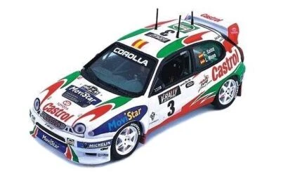 1/43 Vitesse SKM99073 Toyota Crolla WRC 1999 Tour De Corse #3 Sainz & Moya L/E - Image 1 of 4