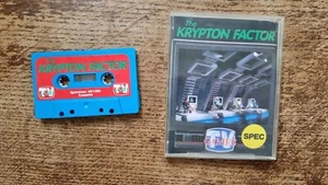 SINCLAIR ZX SPECTRUM - THE KRYPTON FACTOR #BG3 TV GAMES - Picture 1 of 1
