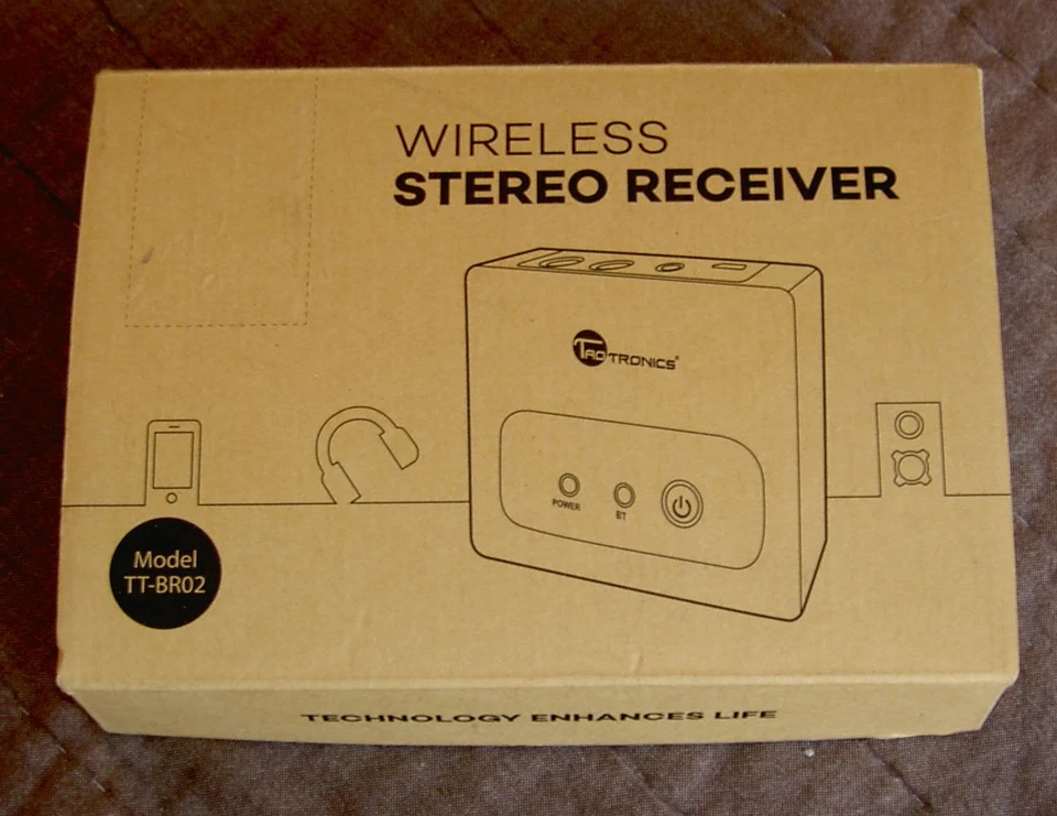TaoTronics Model TT-BR02 Wireless Stereo Receiver - Image 1 of 4