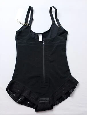 Shaperx Women's Fajas Colombianas Tummy Control Bodysuit ZG3 Black Medium NWT - Image 1 of 4