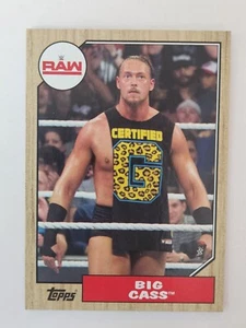 2017 Topps WWE Heritage 〜 WWE #13 BIG CASS - Picture 1 of 2