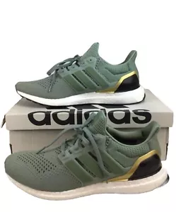 Adidas Ultraboost 1.0 men size 11.5 Silver Green Metallic Gold - Picture 1 of 9