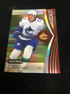 2023-24 Aidan McDonough Upper Deck Synergy Red Rookie Unscratched - Picture 1 of 2