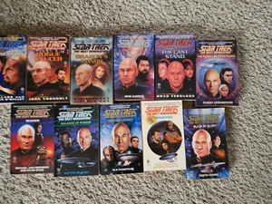 Star Trek: The Next Generation lot.11 Vintage pocket Sci-fi paperbacks 30 ,32 - Picture 1 of 5