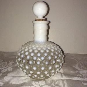 Vintage Opalescent Fenton Hobnail Cologne Bottle - Picture 1 of 4