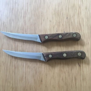 Kansas City Cutlery Steak Knifes 14408 Japan Vintage Lot Of 2pcs - Picture 1 of 7