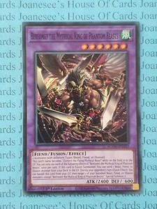 Berfomet the Mythical King of Phantom Beasts AGOV-EN032 Yu-Gi-Oh Card 1st New