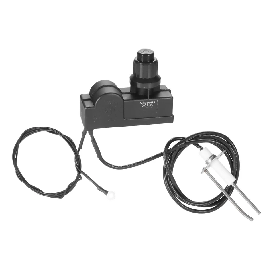BBQ Gas Grill Spark Generator Push Button Ignitor Igniter 2 Outlet AA Battery - Image 1 of 4