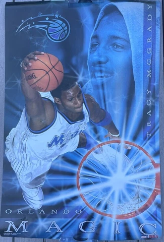 NEW 2003 Tracy McGrady Poster NBA basketball Orlando Magic Starline 3053 Cover
