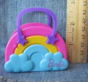 Just Play Barbie Deluxe Pet Dreamhouse Replacement Pet Carrier Rainbow Bag SML-3 - Picture 1 of 3