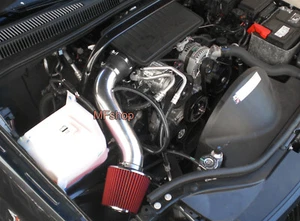 Kit de admisión de aire negro rojo para Jeep Grand Cherokee Commander 3,7 L V6 2005-2010 - Imagen 1 de 2