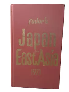 Fodor's Japan and East Asia Handbook 1971 Maps Illustrations McKay Pub NY - Imagen 1 de 12
