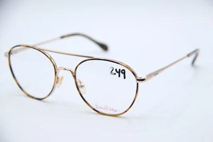 NEW LILLY PULITZER TREMONT TORTOISE GOLD AUTHENTIC DESIGNER EYEGLASSES 50-19 - Picture 1 of 4