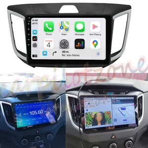 For 2015-19 Hyundai Creta ix25 Wireless CarPlay Android 14 Radio GPS Stereo AHD - Picture 1 of 21