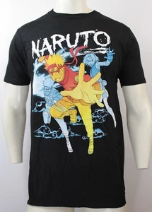 Naruto Shippuden Naruto Kakashi Sakura Anime Shirt - Black - MEDIUM - Picture 1 of 4