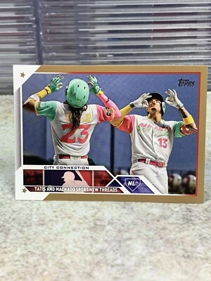 Actualización Topps 2023 #US247 Tatis & Machado Sport nuevos hilos dorados/2023 Foto 1 de 2