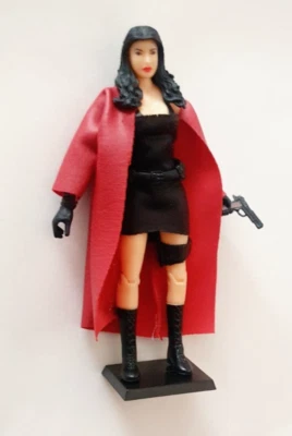 GI JOE Figura de Acción Personalizada 3.75 Cobra Mujer Oficial VESTIDO BARONESA Chaqueta Roja Foto 1 de 4