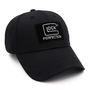 GLOCK PERFECTION CAP NEW. BLACK COLOR. NEW WITH TAGS! MILITARY, RANGE DAY. NEW. - Picture 1 of 11
